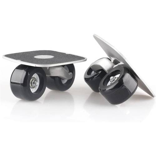 large pu wheels drift board skateboard with non slip deck stunt scooter aluminum alloy kickstand included