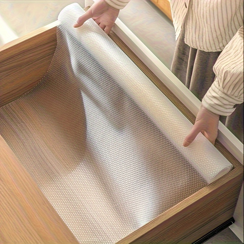 TEMU 1 Roll Of 30 X 150cm Cuttable Household Essential Eva Erasable Roll Paper, Oil-proof, Anti-fouling, Non-sticky, Non-slip, Easy To Clean,