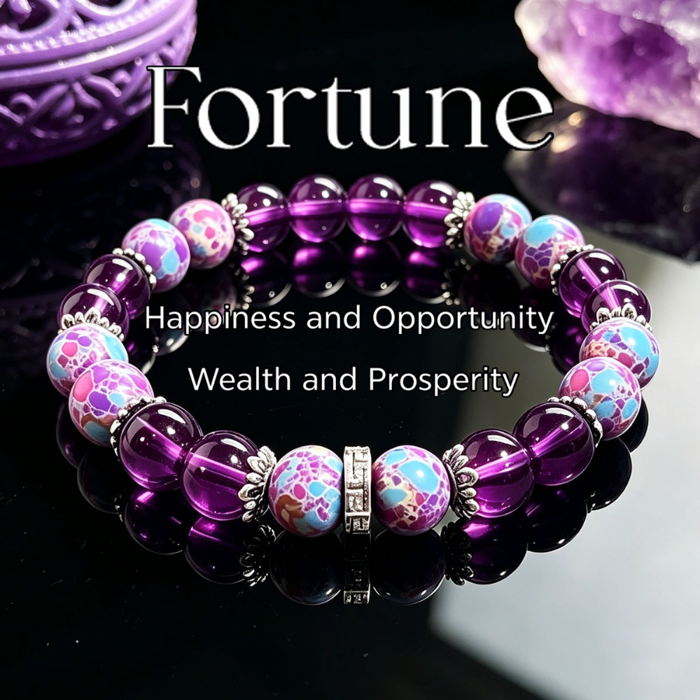 TEMU Bracelet de perles de lotus en agate à flammes vintage, apportant bonheur et opportunités favorables, idéal pour un port et comme cadeau