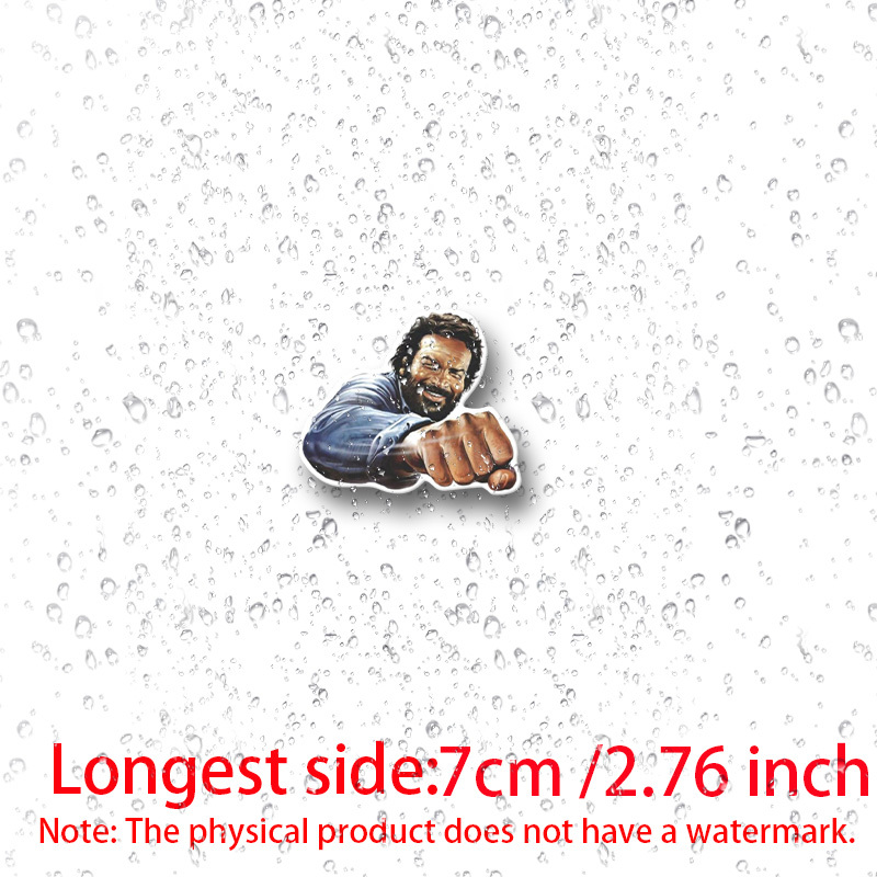 Carlo Car Sticker - Very Suitable For Decorating Laptops, Cups, Suitcases, Helmets, Cars, Etc