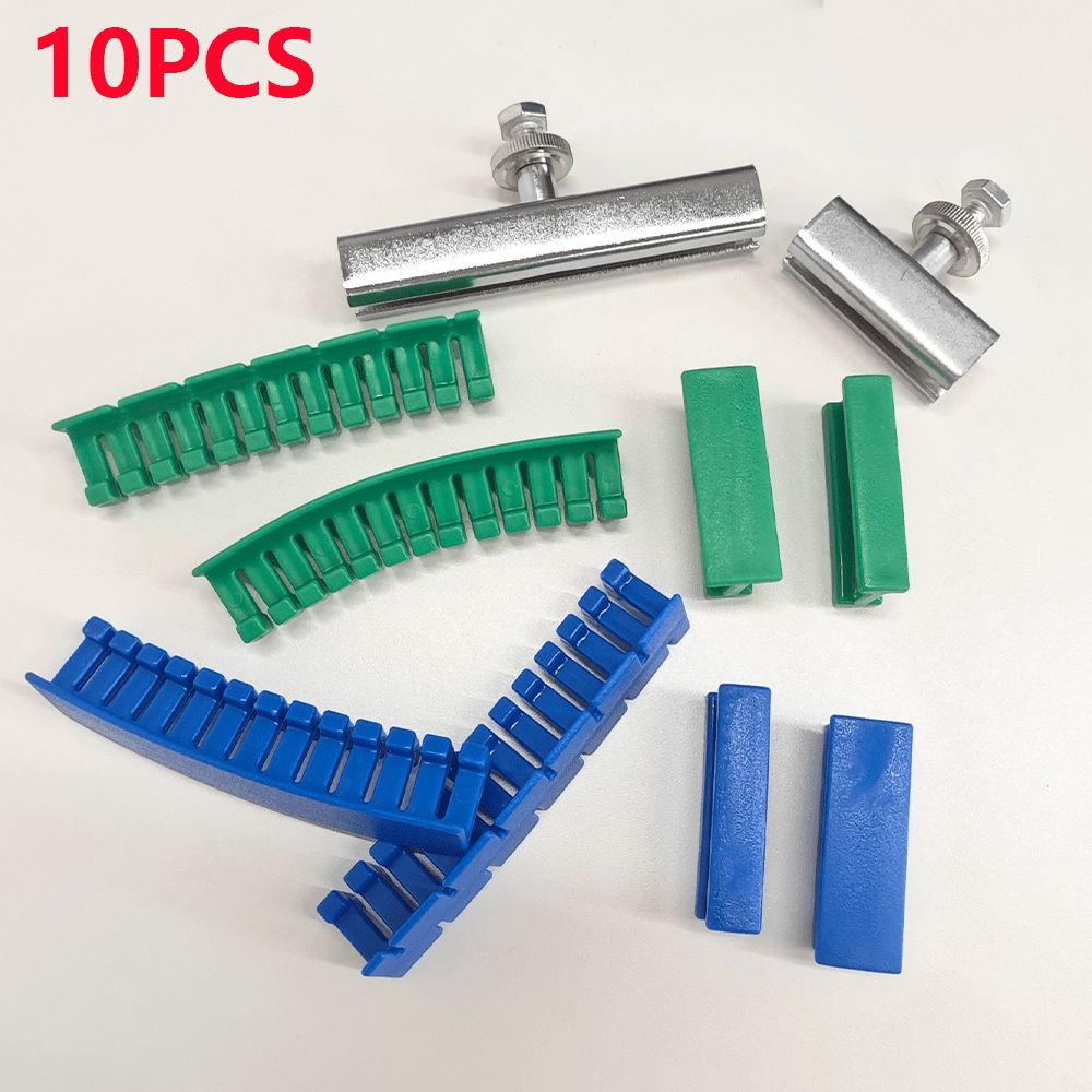E-shop 10-teiliges Auto-Dellen-Reparatur-Nylon-Ziehwerkzeug-Set, Lackfreies Dellenentfernungswerkzeug für Karosseriebeschädigungen und Kratzreinigung
