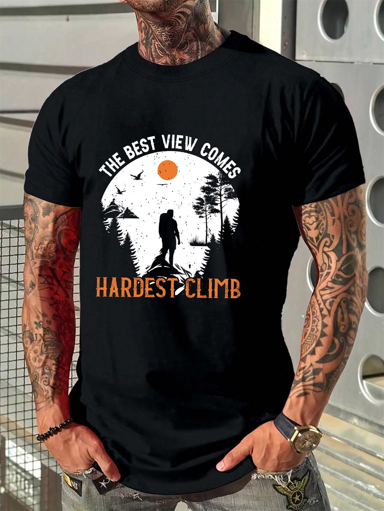 heren katoenen t shirt 