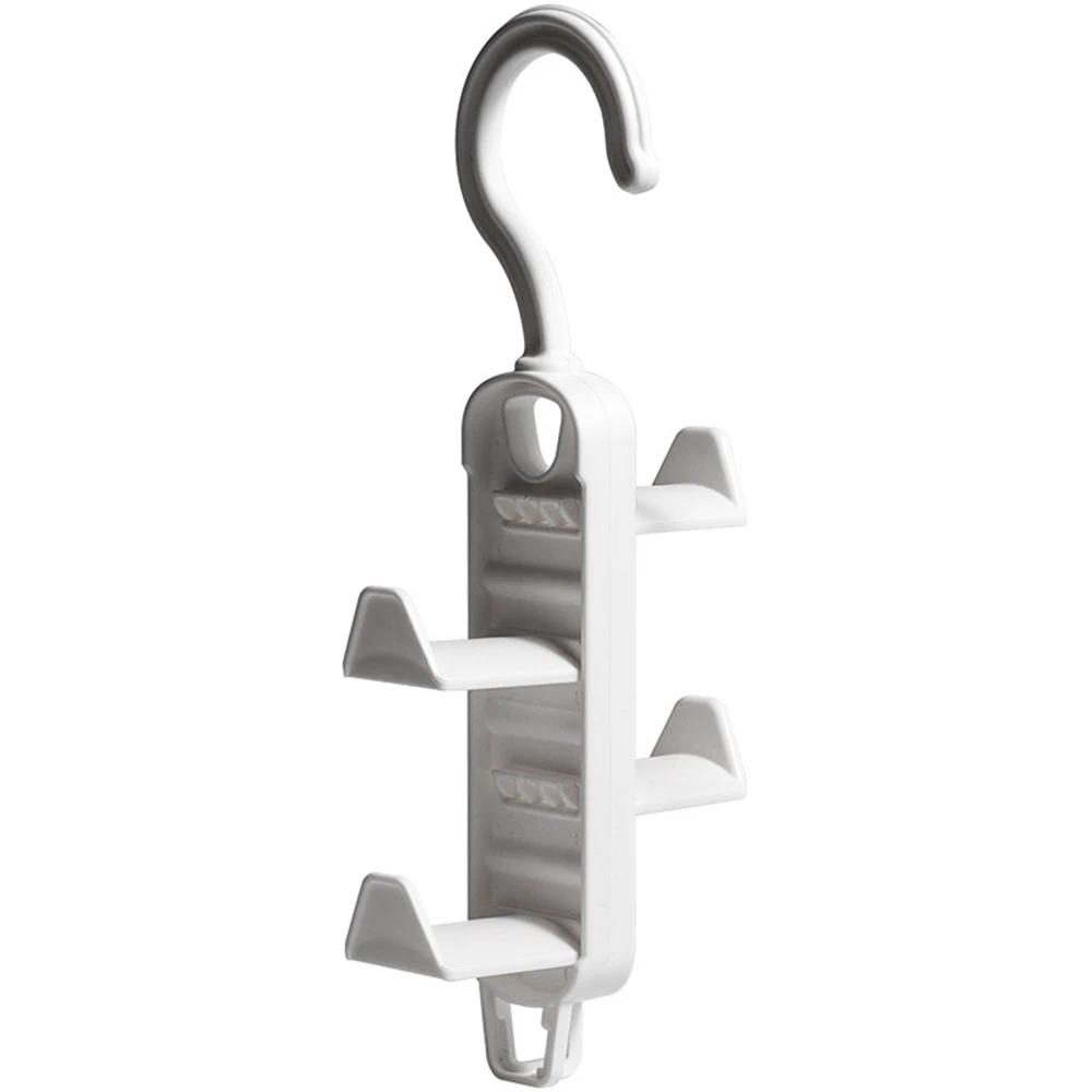 TEMU 1pc Multi-tier Over The Door Hanging Organizer Rack, No-drill Wall Hook For Bag Hat Belt Scarf Storage, Space Saving Wardrobe Hanger, Christmas
