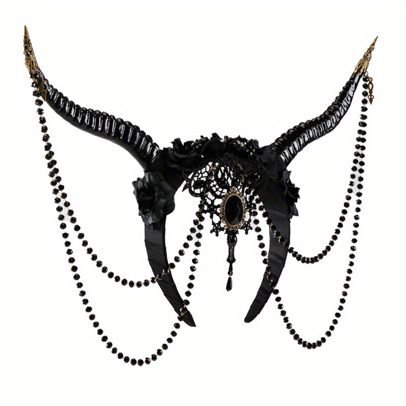 Demon horn headband
