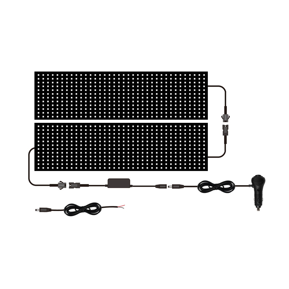 LED Matrix Panel with Bluetooth App Functionality