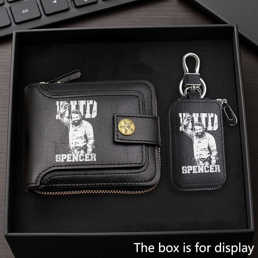 2pcs Wallet And Key Bag Set Wallet And Key Bag Suitable For Christmas, Birthday, Thanksgiving, And More
