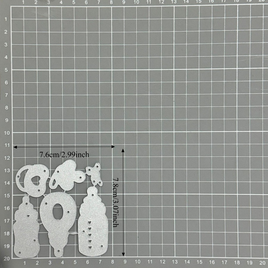 E-shop Metall Schneide Stempel für die Erstellung von Flaschendesigns, für Scrapbooking, Kartenherstellung, Schablonen und Prägungsarbeiten