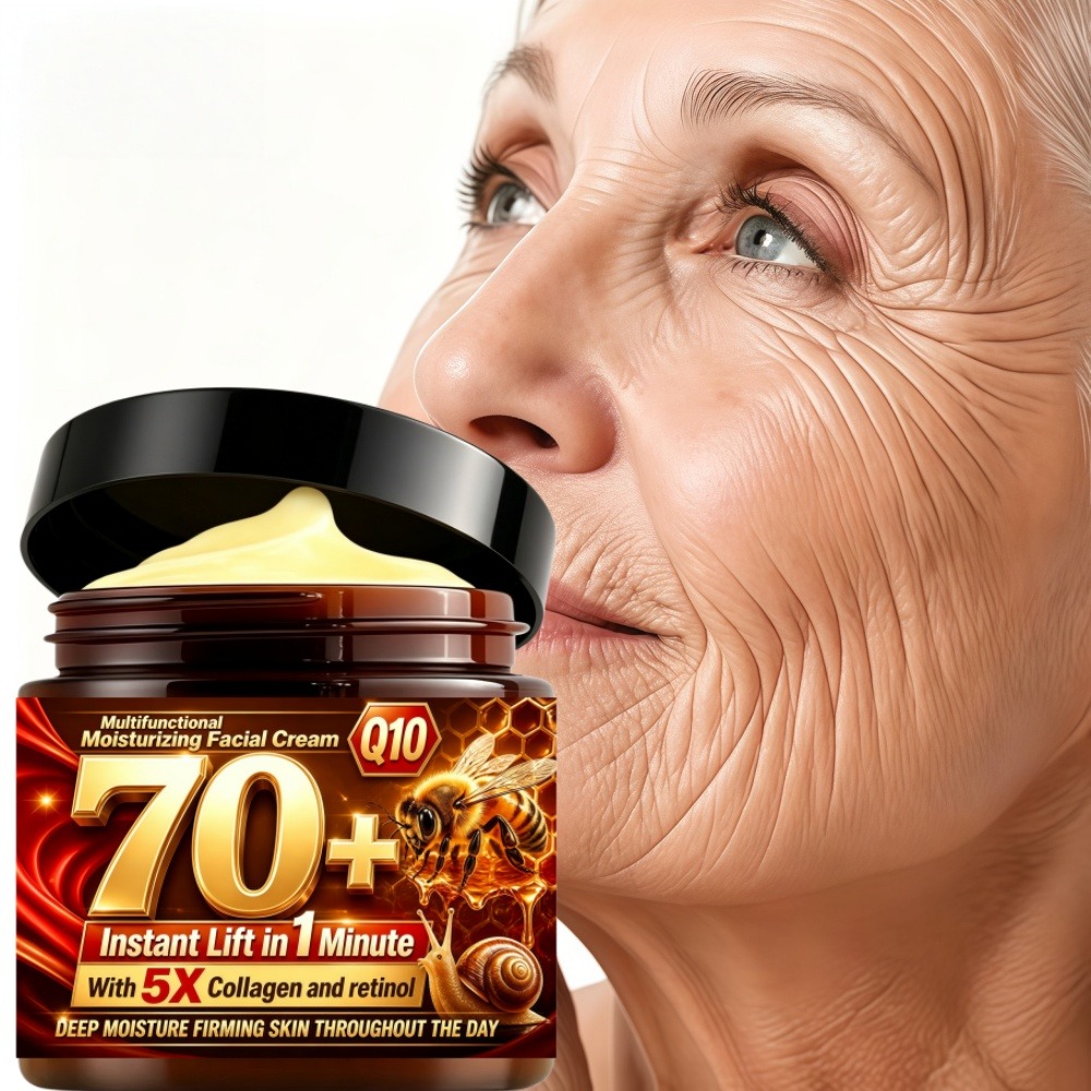 Image of Latest Q10 Day And Night Moisturizing Facial Cream In 1 Minute Rich In Retinol Collagen 24h Smooth Lifting And Firming, Lifts And Skin From The Of , Wrinkles, Feet, Smile Lines, Lines