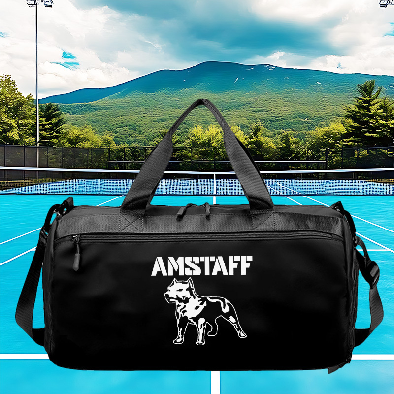 TEMU 1pc ? A Spacious And Lightweight Gym Bag Featuring Adjustable Shoulder Straps, A Zipper Closure, And Sturdy Fabric; Ideal For Sports, Yoga, And