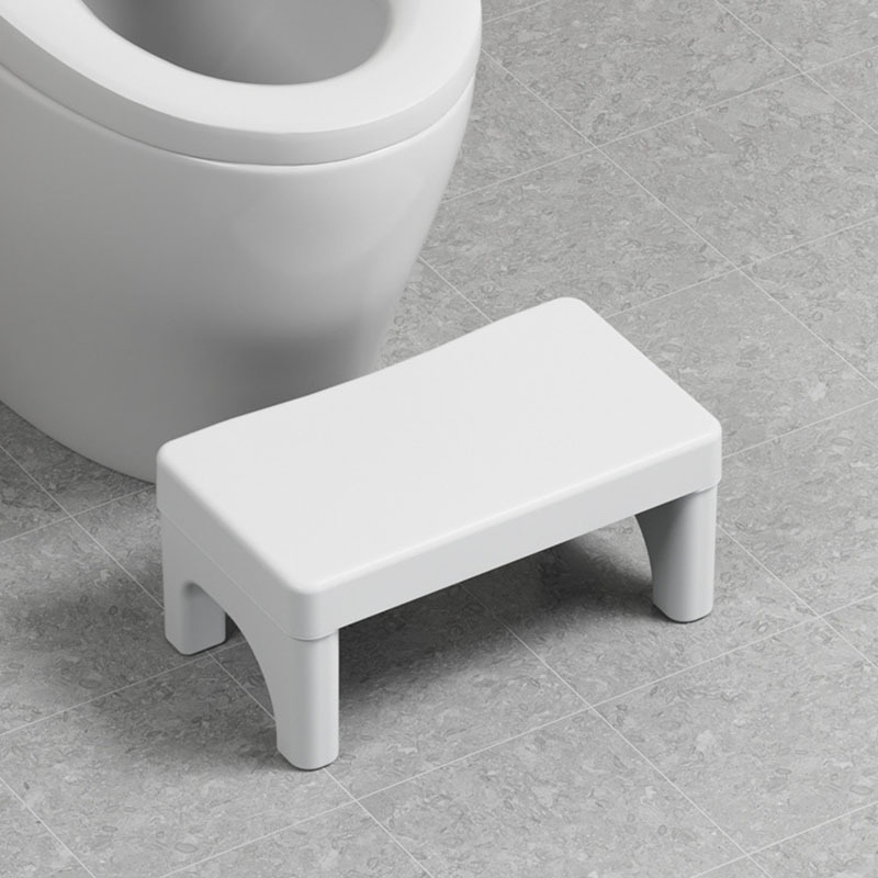 TEMU Tabouret de Toilette avec -Pieds, -Pieds Épaissi, Aide à la Position Accroupie, Tabouret de Toilette, Tabouret de Pot