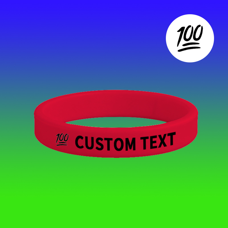 26pcs Custom Silicone Bracelets Pack, Personalised Gift