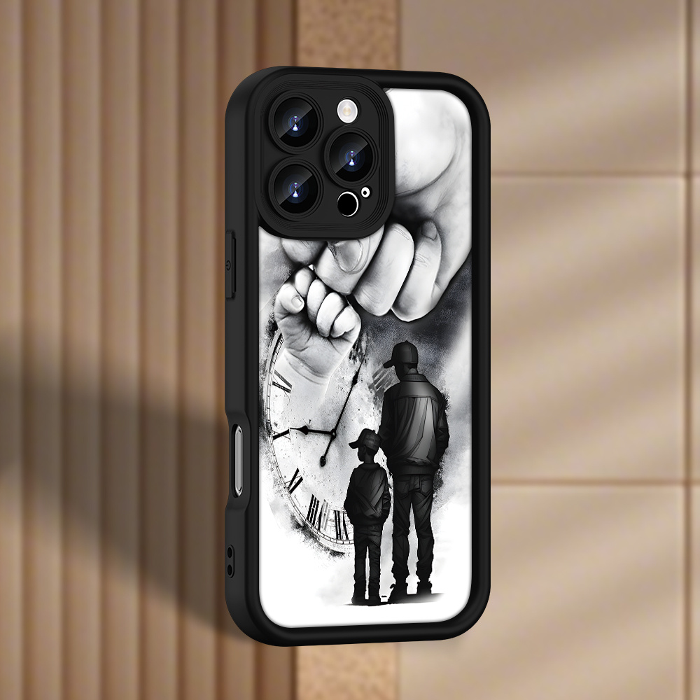 TEMU Phone Case - Design Featuring A , Personalized Tpu Phone Case For Men And Women With Angel Eyes, Providing A Comfortable Grip For Iphone