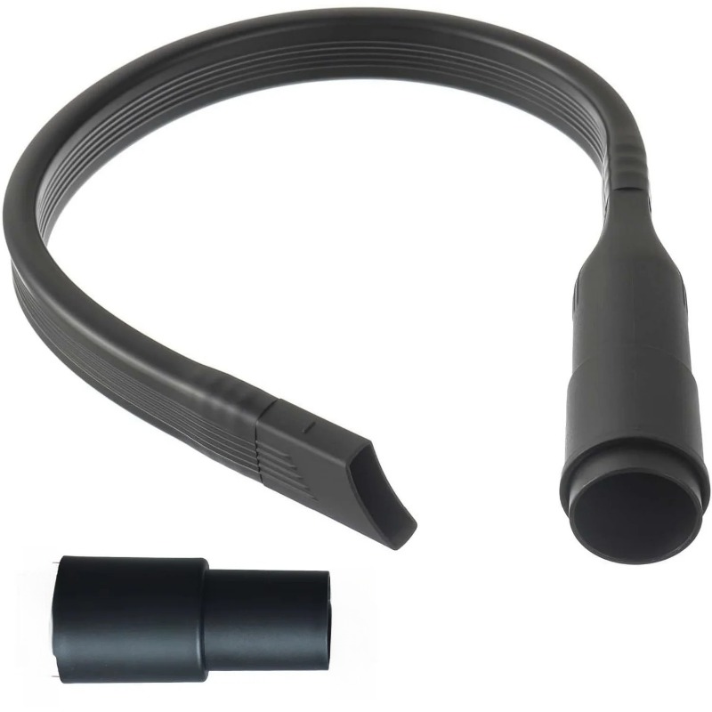 TEMU Flexible Long Flat Crevice Tool To 32mm Hose Adapter Vacuum Cleaner Suction Nozzle Head Household Cleaning Tool Replacement