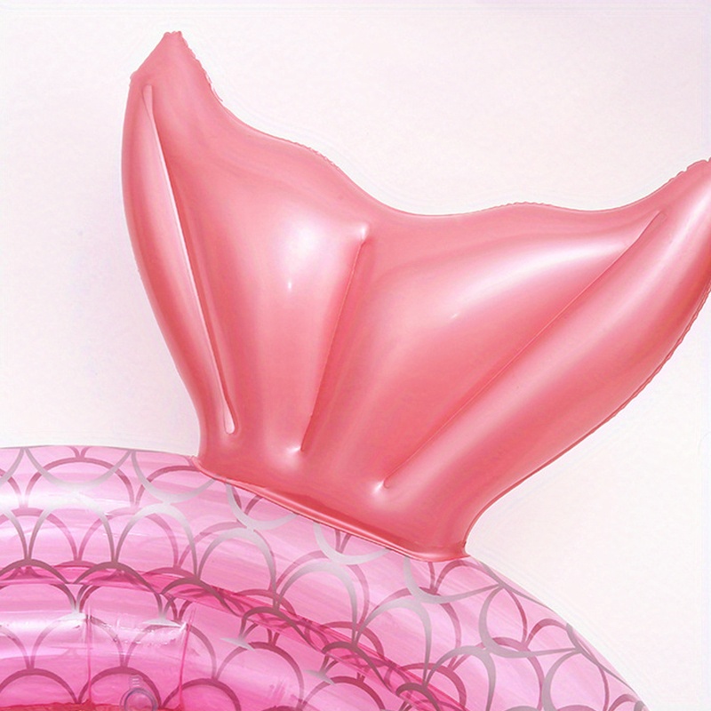 Piscina gonflabilă Sirenă, piscină circulară cu design de solzi de pește, piscină gonflabilă, piscină de petrecere, piscină decorativă, piscină Ocean Ball, material PVC durabil, potrivită pentru curte, petrecere, nuntă, divertisment, grădină și utilizare în aer liber