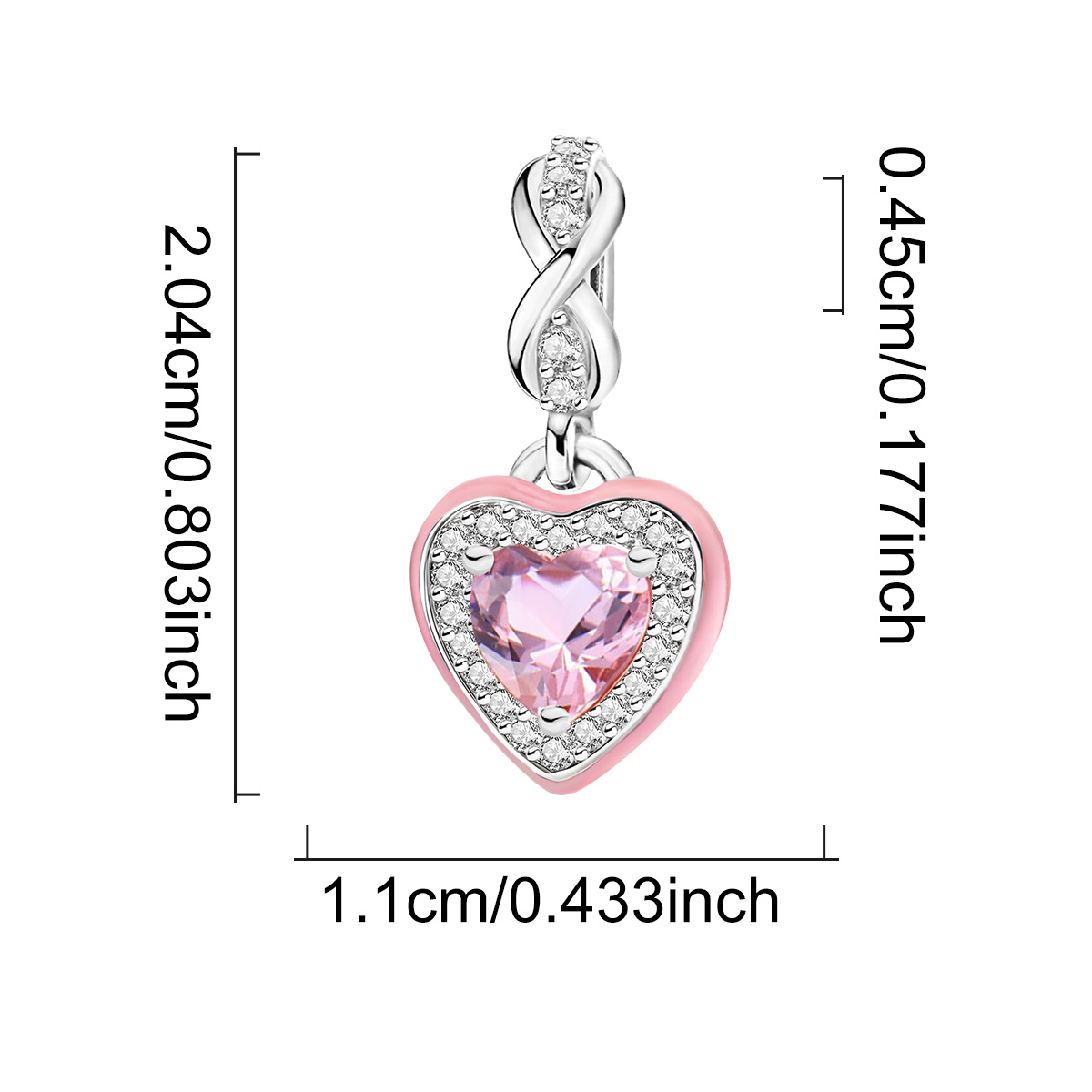 Boundless Love Beaded Pendant for Women's Jewelry