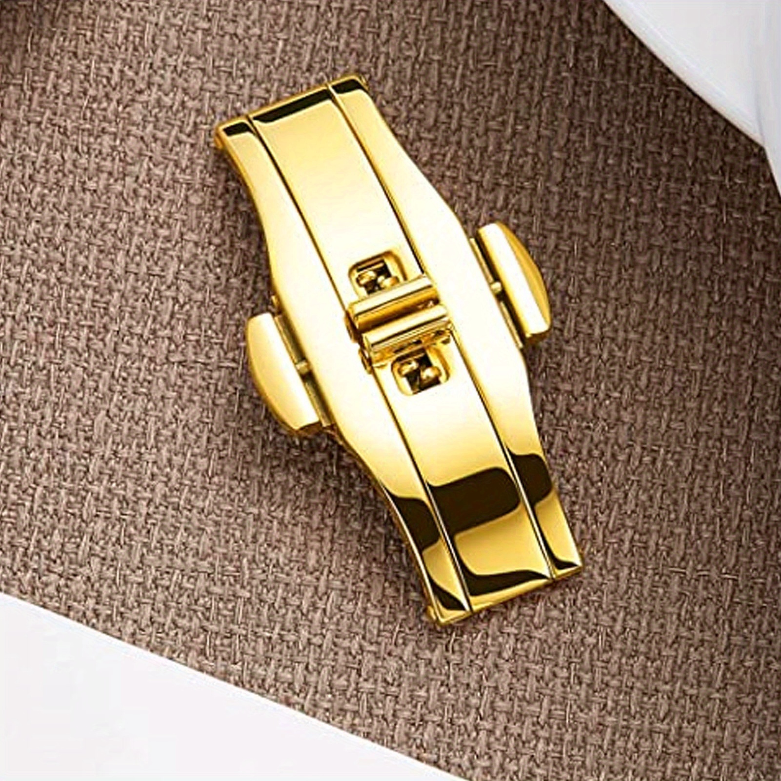 Watchband Butterfly Buckle Stainless Steel Universal Replacement