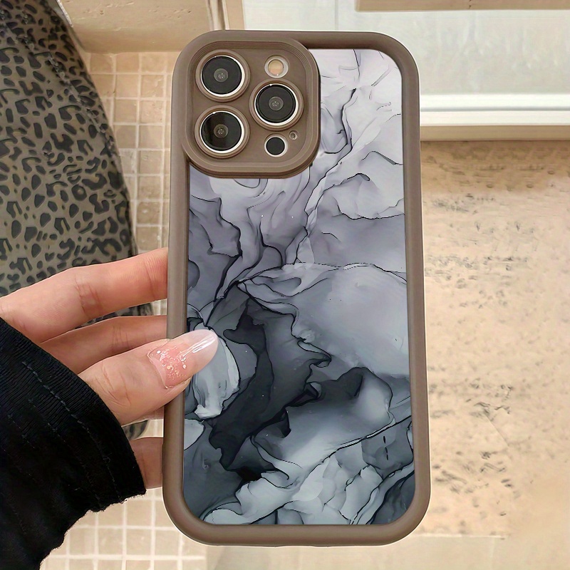 Coque Silicone Souple Pour IPhone 6 à 12 - Noir, Antichoc Et Pratique