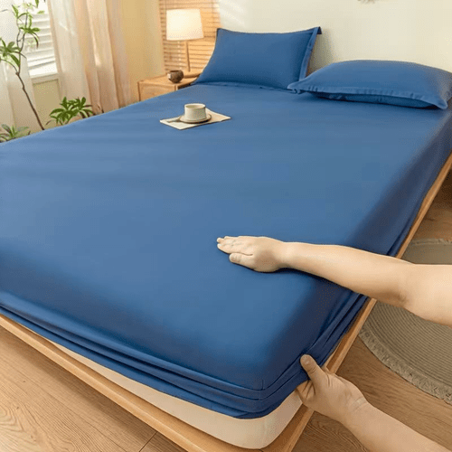 soft breathable fitted sheet bed cover and able multifunctional mattress protector able solid suitable for bedrooms guest rooms dormitories apartments schools and year round bedding no pillowcase