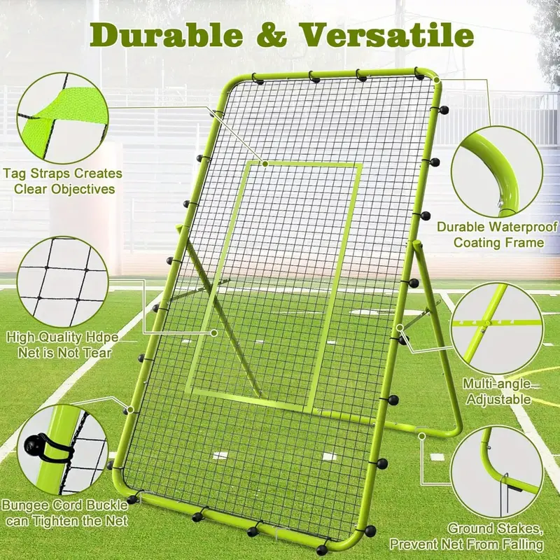 213.36X121.92cm Adjustable Volleyball Rebound Net, Sturdy And * Gear for Volleyball, Ideal for Practicing * And Skills, Sports Equipment 213.36X121.92cm Adjustable Volleyball Rebound Net, Sturdy And * Gear for Volleyball, Ideal for Practicing * And Skills, Sports Equipment