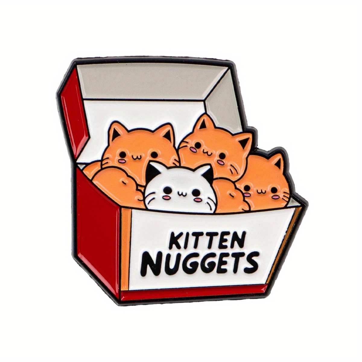 Image of Enamel Pin Cute Lapel Pins Badges On Backpack Men's Brooch Clothes Gift Jewelry Fashion Accessories 1pc