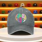 1pc Abstract Fashion Baseball Cap with Adjustable Snapback Design, Lightweight for Hiking and Everyday Use - Perfect Gift for