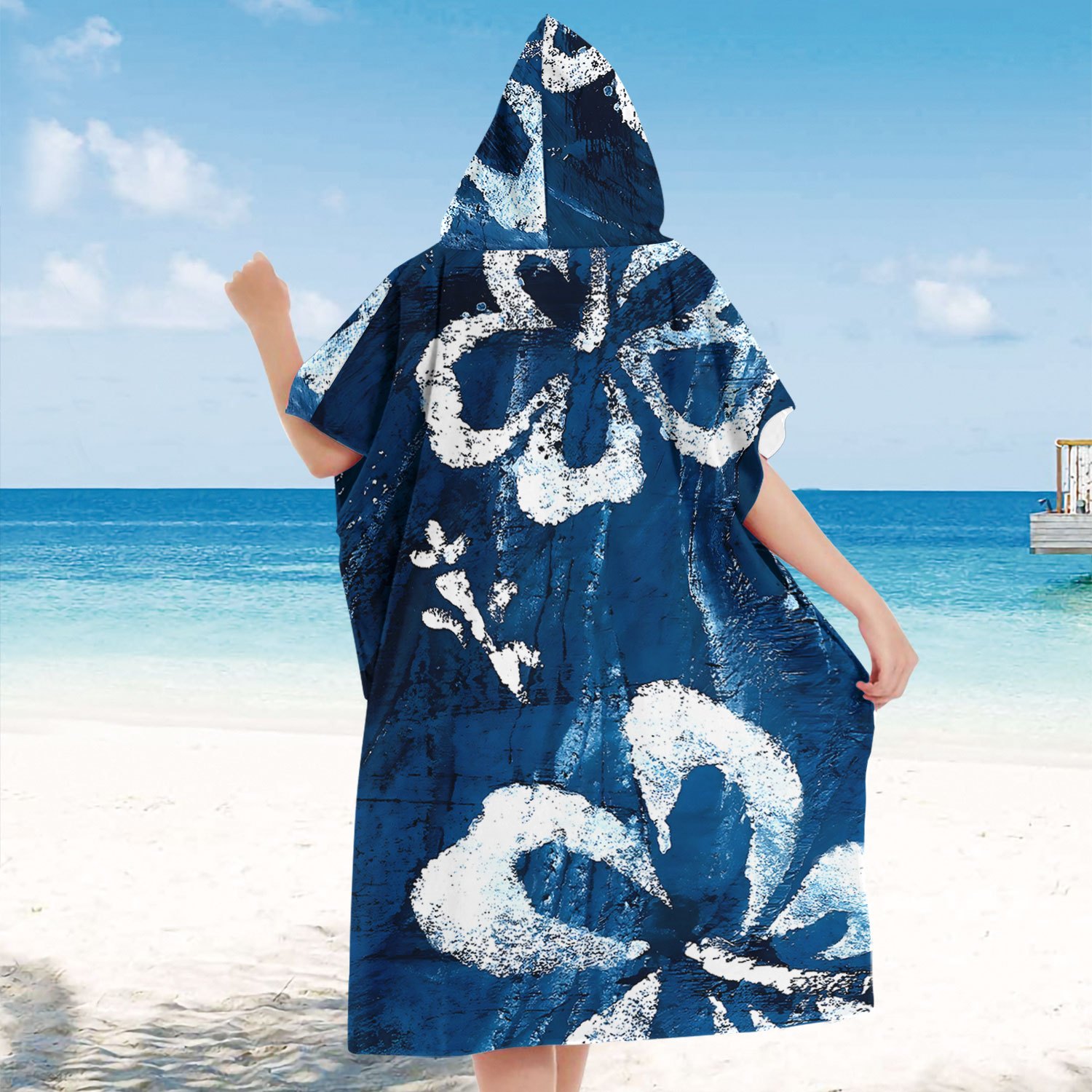 hooded beach towel dress Adult Hooded Towel- Sand Free Beach Towel