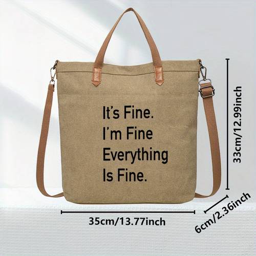 herre stor kapacitet canvas taske – egnet til fitness, svømning, shopping & pendling – justerbar crossbody/ taske med rummelig håndtaske, og alsidig til forretning &