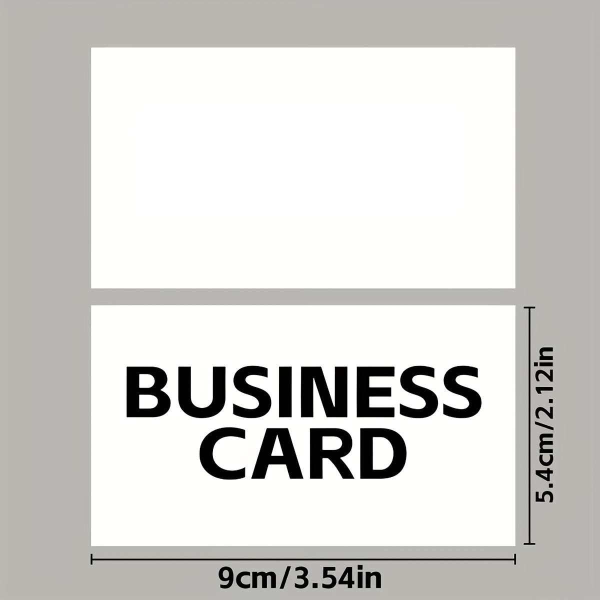 TEMU Custom Business Cards Suitable For Branding - Logo/photo/text/message Printing, Glossy Single-sided Cards Gifts, Event Flyers, Thank You Notes &