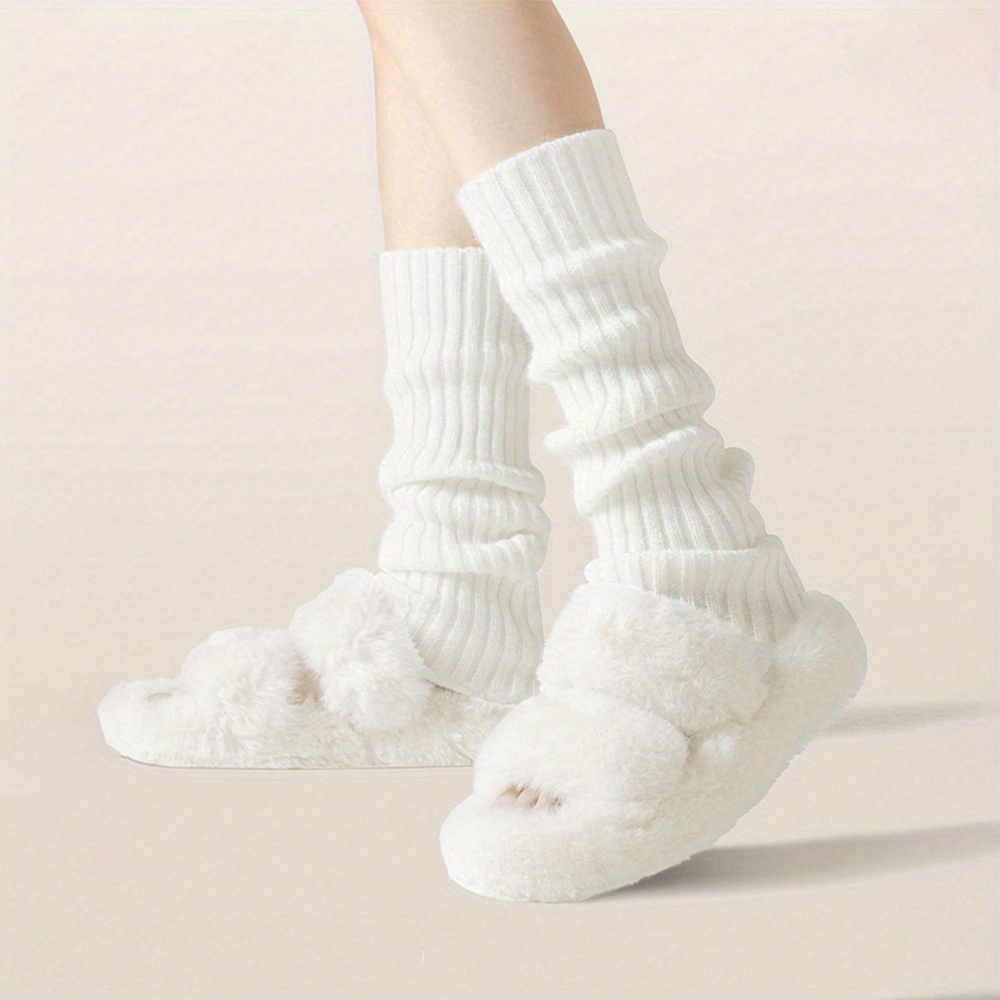 Image of Teenager Solid Fashion Leg Warmers For Daily Life, For Teenager, For Teenager