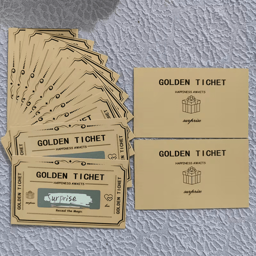 30 sets golden scratch off cards scratch off cards suitable for couples wedding anniversary business ticket cards discount vouchers ry cards ambiance enhancing scratch off cards