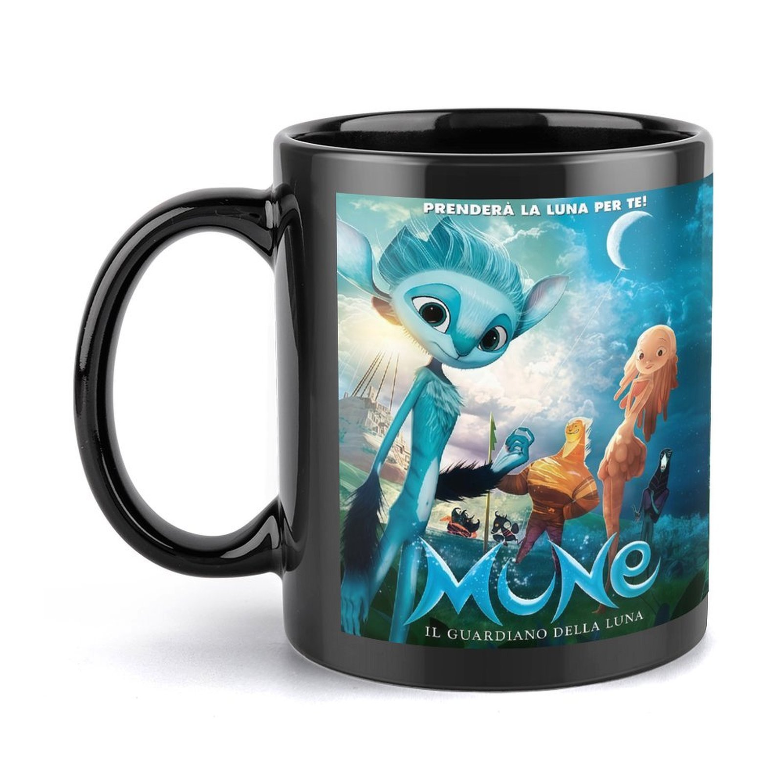 1pc elegant ceramic coffee mug with moon guardian themed 11oz capacity suitable for   office use hand wash only gift for for hot drinks multi for tea   soup