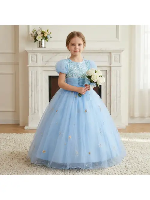 blue princess dress sold on Temu United States blue princess dress sold on Temu United States
