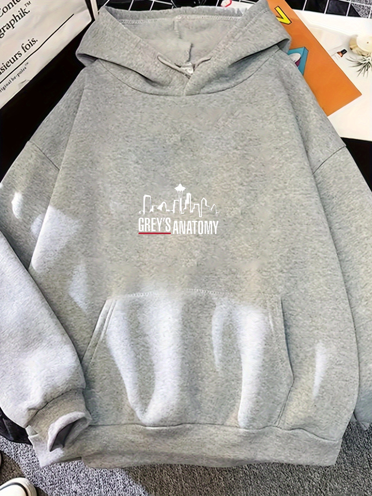 sudadera capucha anatomy mujer cómoda casual Temu Mexico