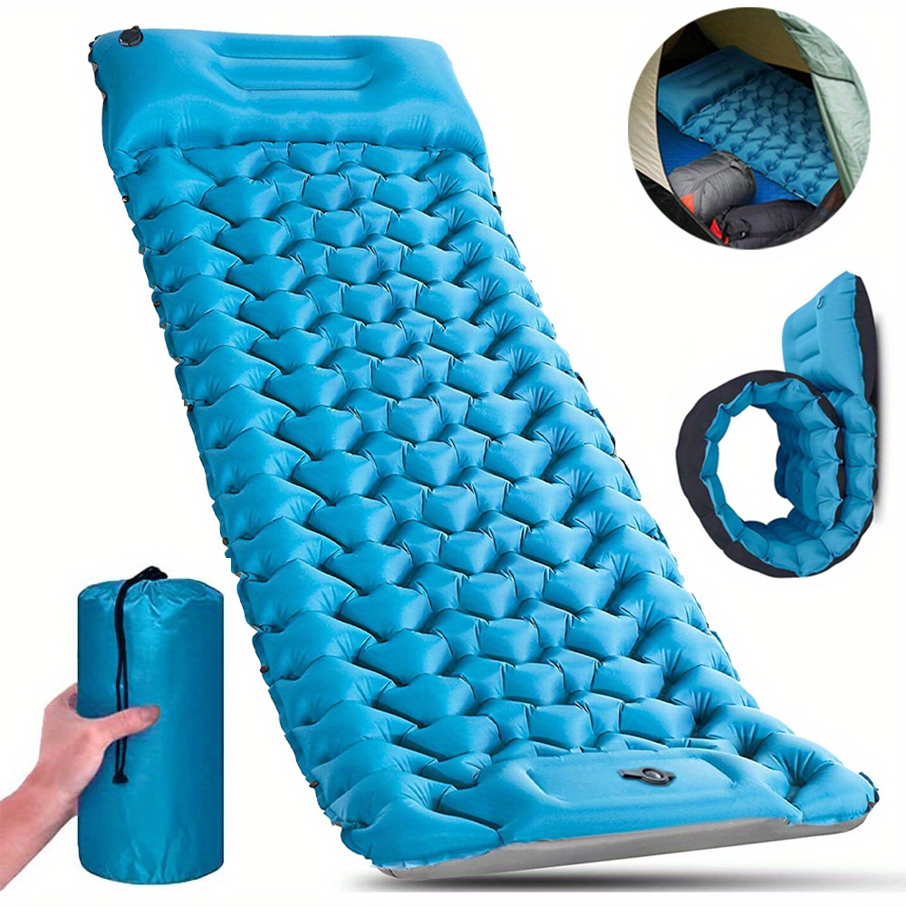 E-shop Anikers Leichtes Selbstauflaufendes Schlafmatte - TPE-Material, Rechteckige Luftmatratze für Rucksacktouren, Camping, Wandern & Zeltgebrauch,