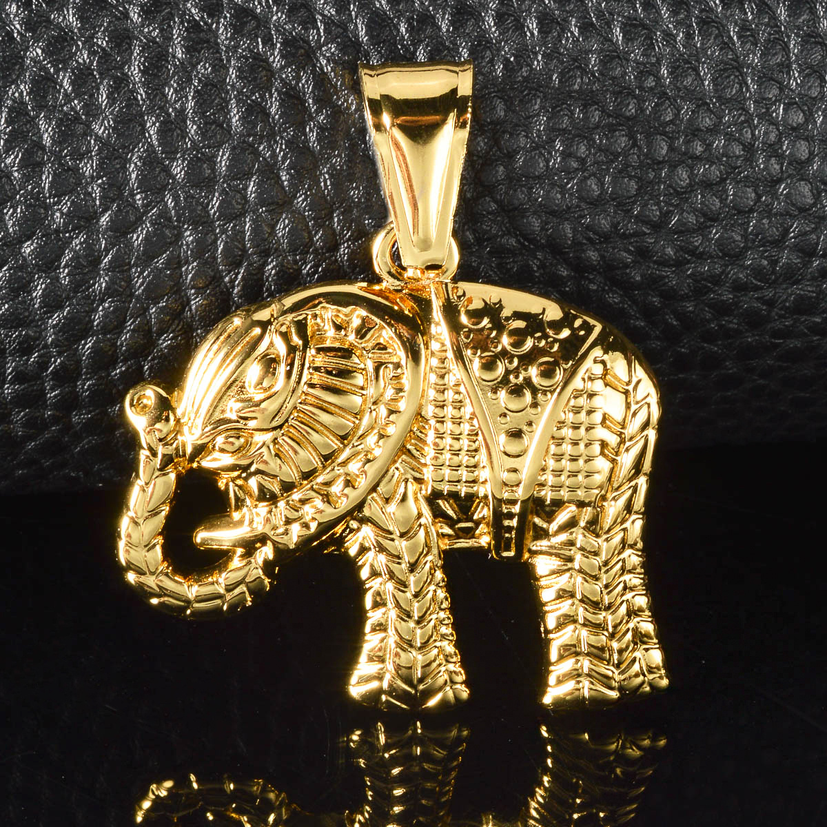 TEMU 1pc Elephant Pendant, , , Safe Meaning Vintage Ethnic Style Accessory, Unique Gift For