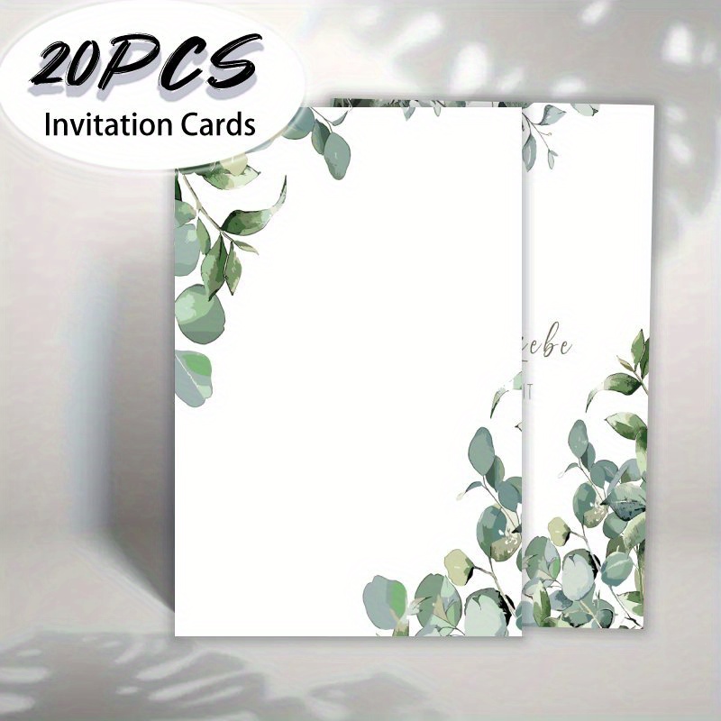 TEMU 20 pièces, Bouquets de Fleurs Élégants Amovibles, Cartes de Mariage ( Enveloppe), Parfaits pour , Anniversaires, Célébrations de Mariage et