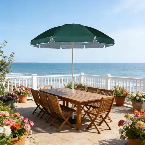 large patio umbrellas ireland 15' Twin Canopy Umbrella with Crank, Air Vents, Black you can open and shut it with a simple twist of a crank garden parasols - Ireland