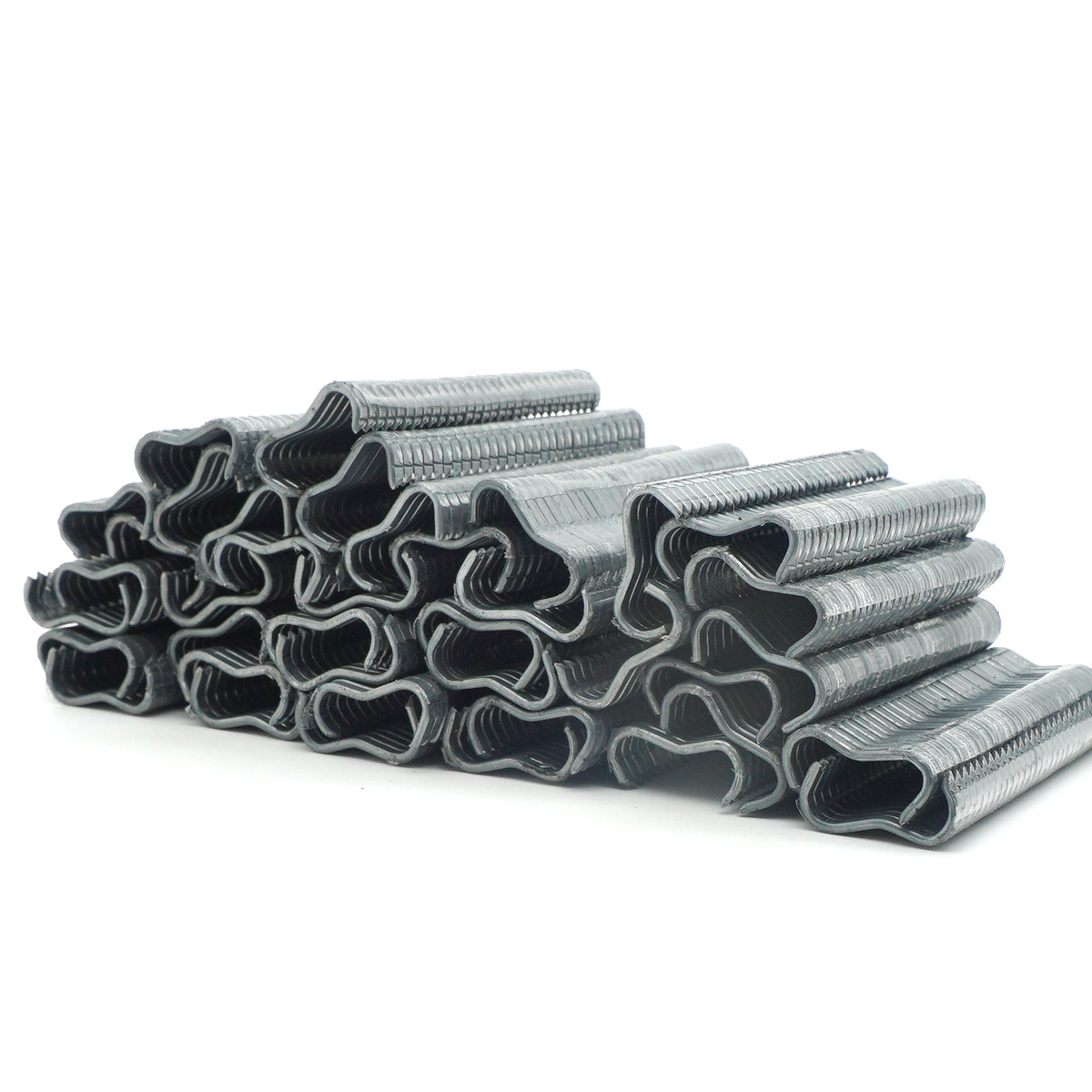 TEMU 900pcs Clips en M pour clôture de bétail | Acier au zingué | Connecteurs de panneaux de métalliques pour cages de poulets et de lapins |