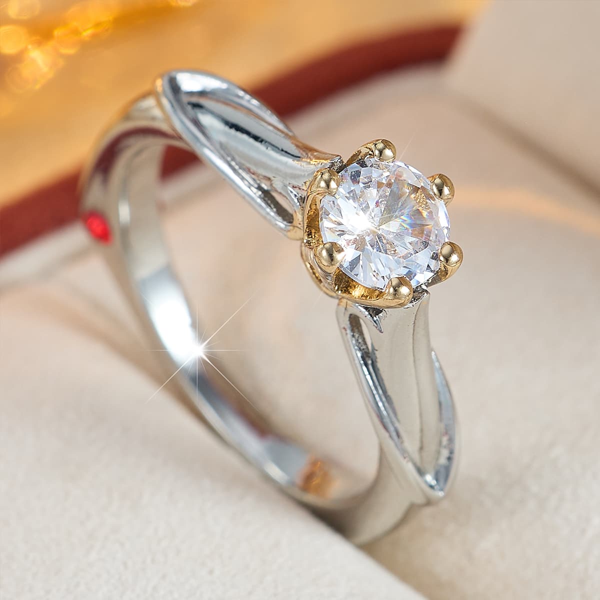 Unisex Cool Street-Style Twisted Band Ring