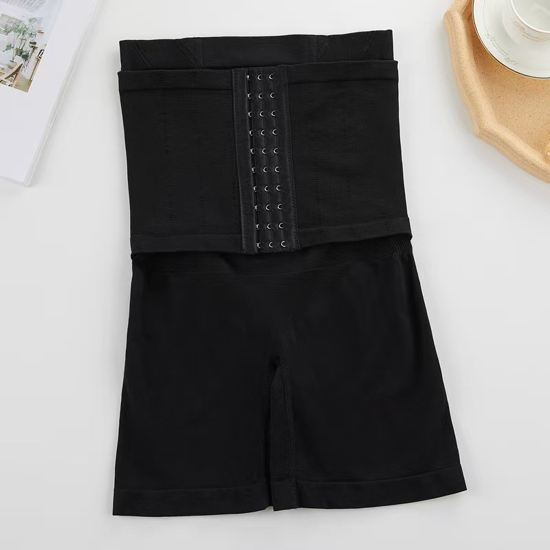 TEMU 1pc Seamless High Waist Tummy Control Pants Spliced Button Pants Waist For For Postpartum Recovery