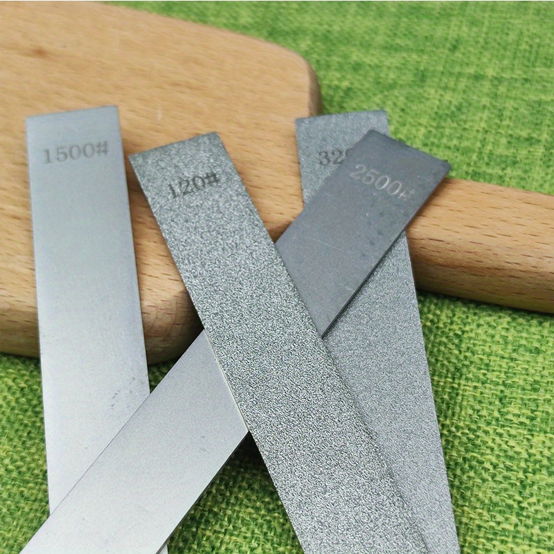 multi piece knife sharpener set 80 120 180 fixed angle sharpening stones for kitchen carving knives metal replacement blades knife sharpening kit household sharpening stone details 2