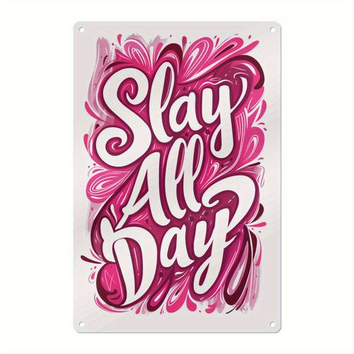 2d flat 1pc preppy room decor sign cute metal for teen room decor trendy dorm stuff tin sign artist drawing set 20 32x30 48cm 14x20cm 20x30cm 2d flat zztm02 room decor