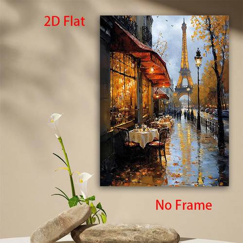 pôster vertical 2d eiffel , 1 - de parede francesa vintage adequada para decoração de casa, adequado para escritório, cozinha, , quarto - de francês para decoração, pôster em tela de tinta para presentes com tema , 2d