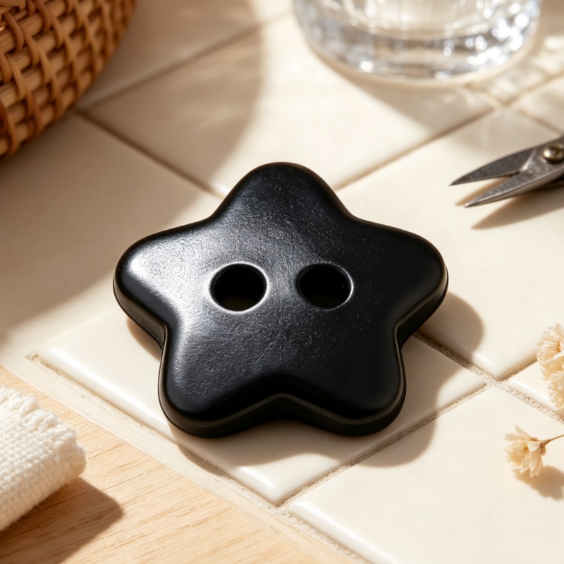 item picture 80 90 100pcs fresh double hole star resin buttons   sweater cardigan shirt jacket hand sewing clothing decoration supplies button zx  