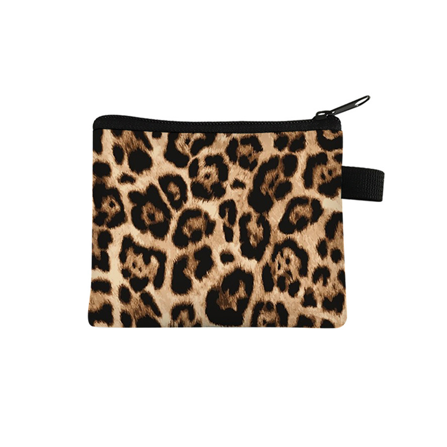 Image of Leopard Print Coin Purse