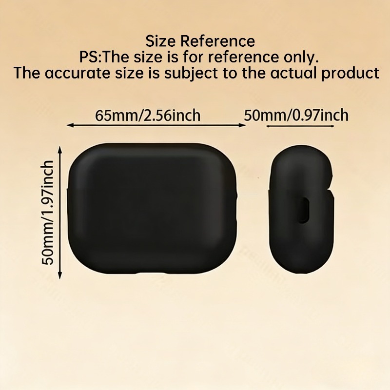 compact earbud case designed for   made of soft silicone provides shock   and protection for wireless earphones scratch resistant shell sleek end perfect gift for valentines day