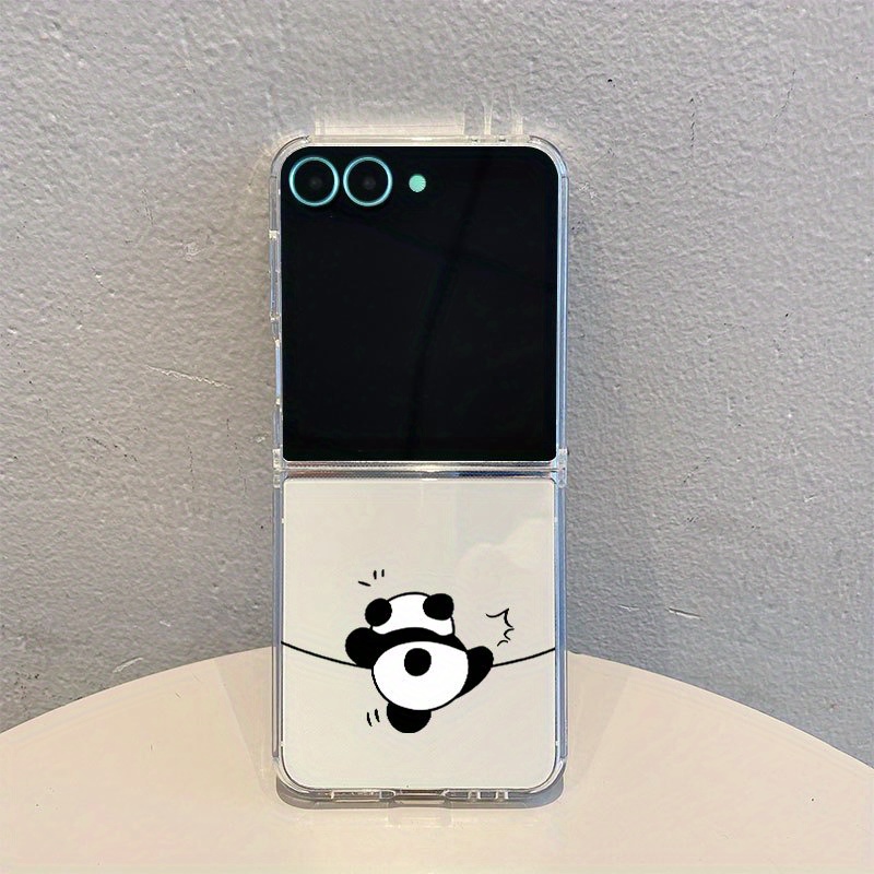 TEMU 5034 Transparent Pattern Anti-drop Phone Case For Galaxy Z Flip 7, Compatible With Galaxy Z Flip 7 Se - Slim And…: retailer-supplied image