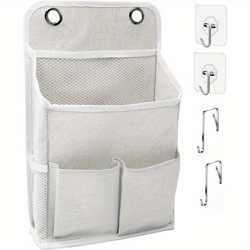 TEMU Hanging Storage Organizer, Over The Door Hanging Bags/wall Baskets Storage With Pockets For Home, Rv, Office And More