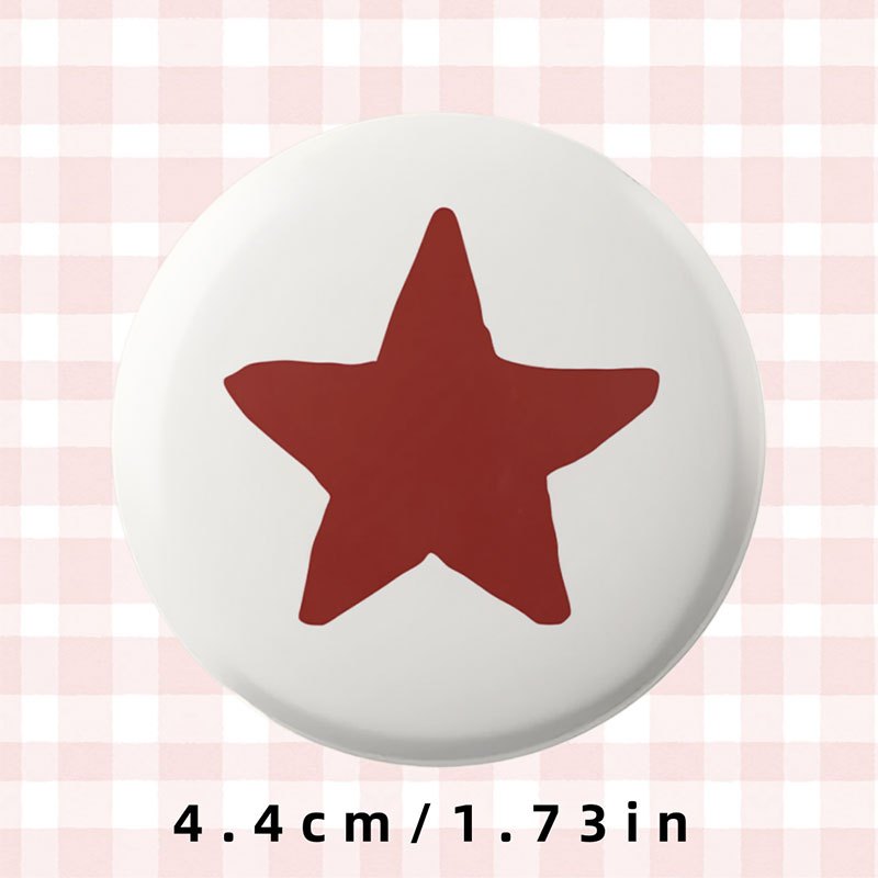 TEMU Fashion Brooch With Buttons And Pins, Suitable For Hanging On Clothes, Bags, Backpacks, A Fun Gift To Give