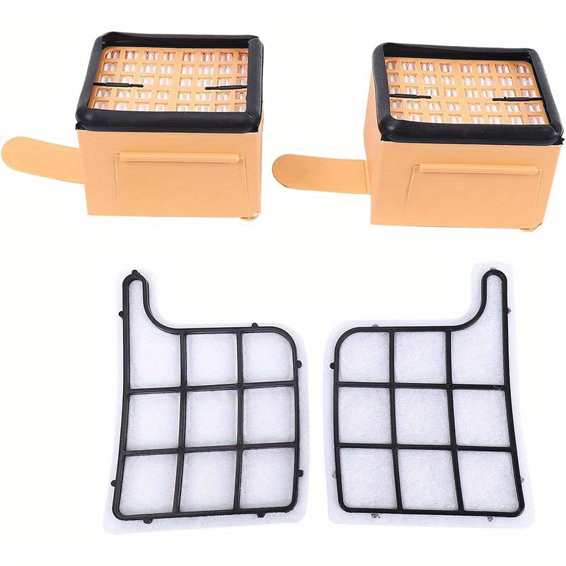 Filter Set 2 Motor Protection Filter (motor Filter) + 2 Hepa Filters/microfilter/hepafilter Suitable For Kobold Vk 135, 136, Vk135, Vk136